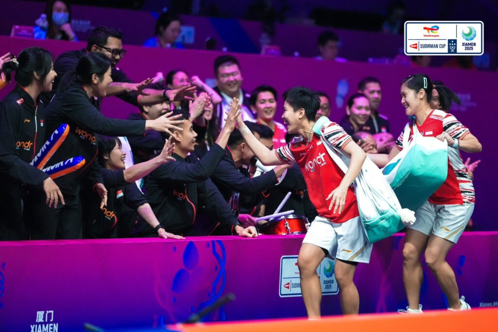 Sudirman Cup 2025: Indonesia pecahkan kutukannya, raih tiket semifinal